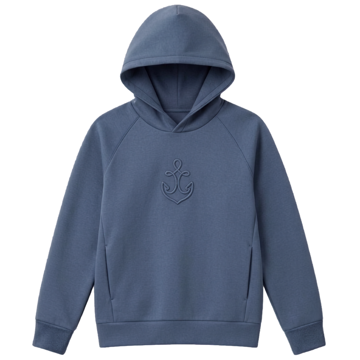 Anchor Weighted Hoodie, a relaxed-fit hoodie with hidden even weight